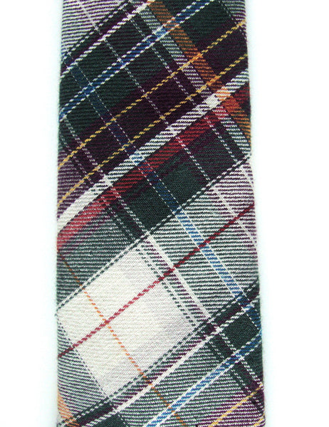 heritage forest brushed cotton tie detailed close up
