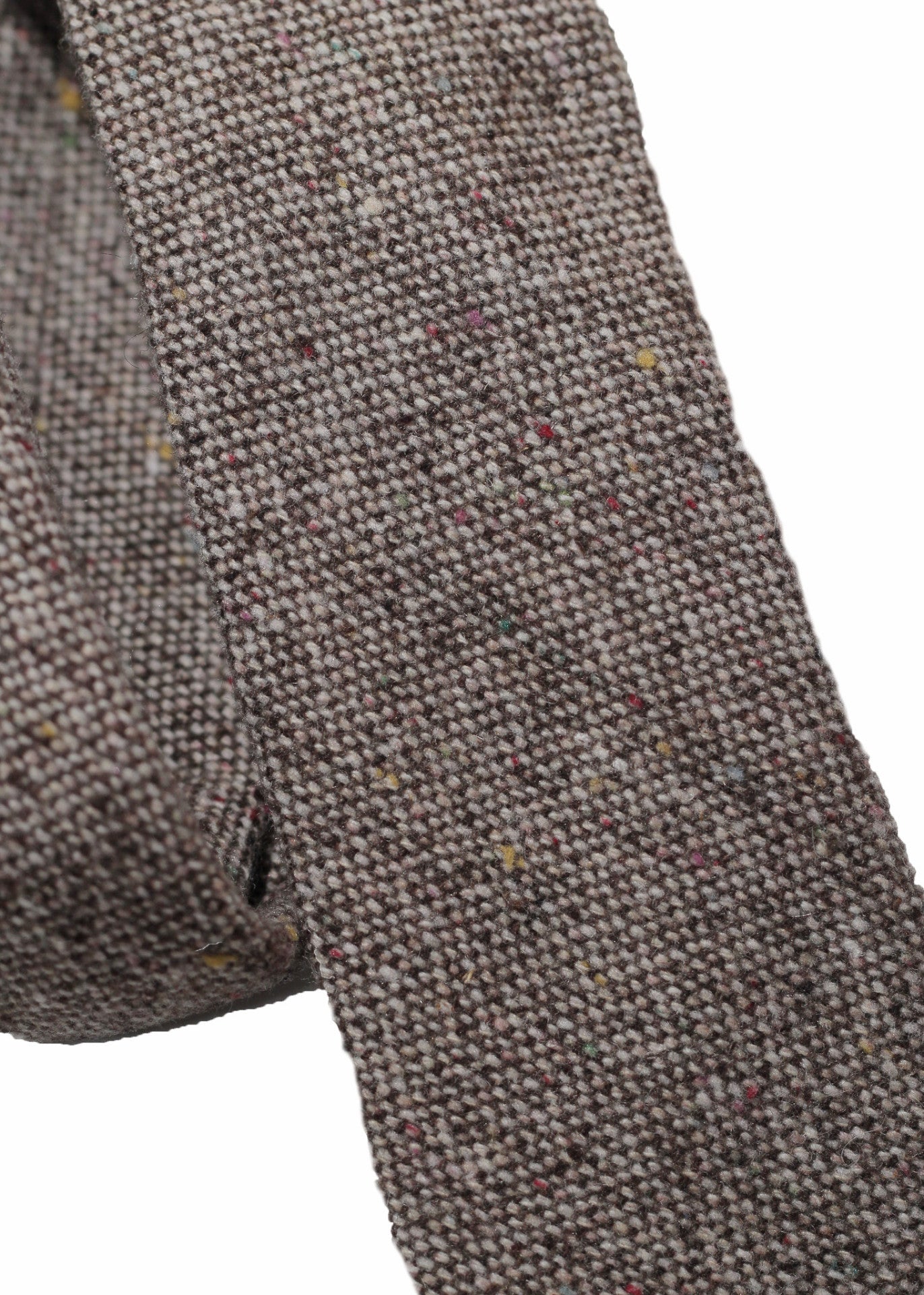 Brown Flecked Donegal Tweed LVJ haberdasher - Main Image