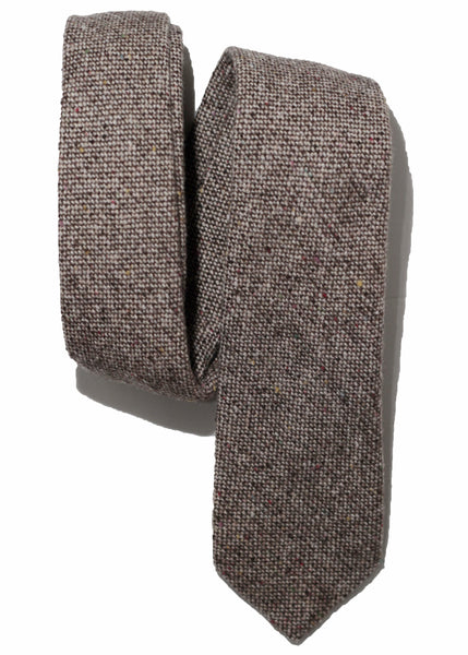 Brown Flecked Donegal Tweed